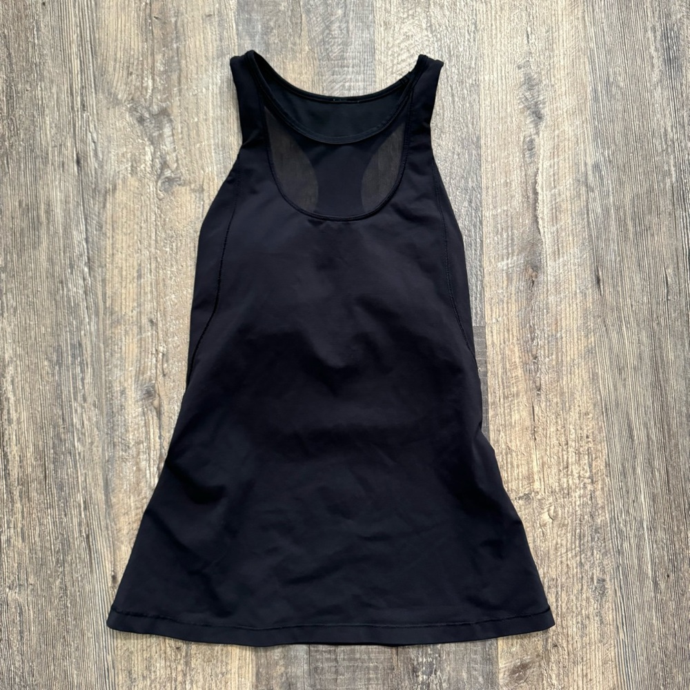 lululemon athletica Black Racerback Tank Top